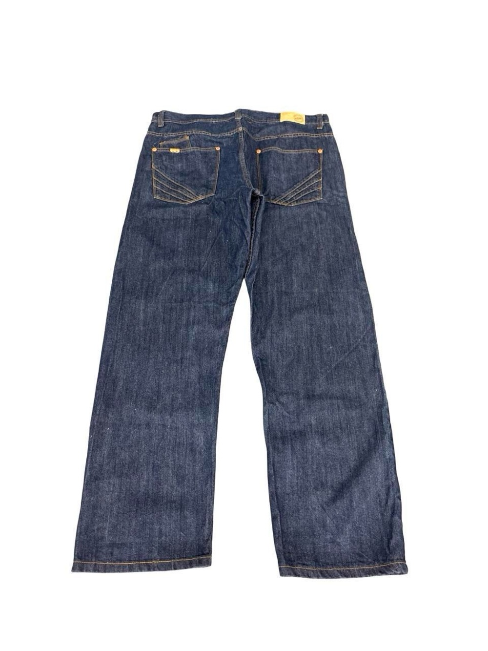 VTG Akademiks Baggy Jeans Mens Blue Denim Sz 40